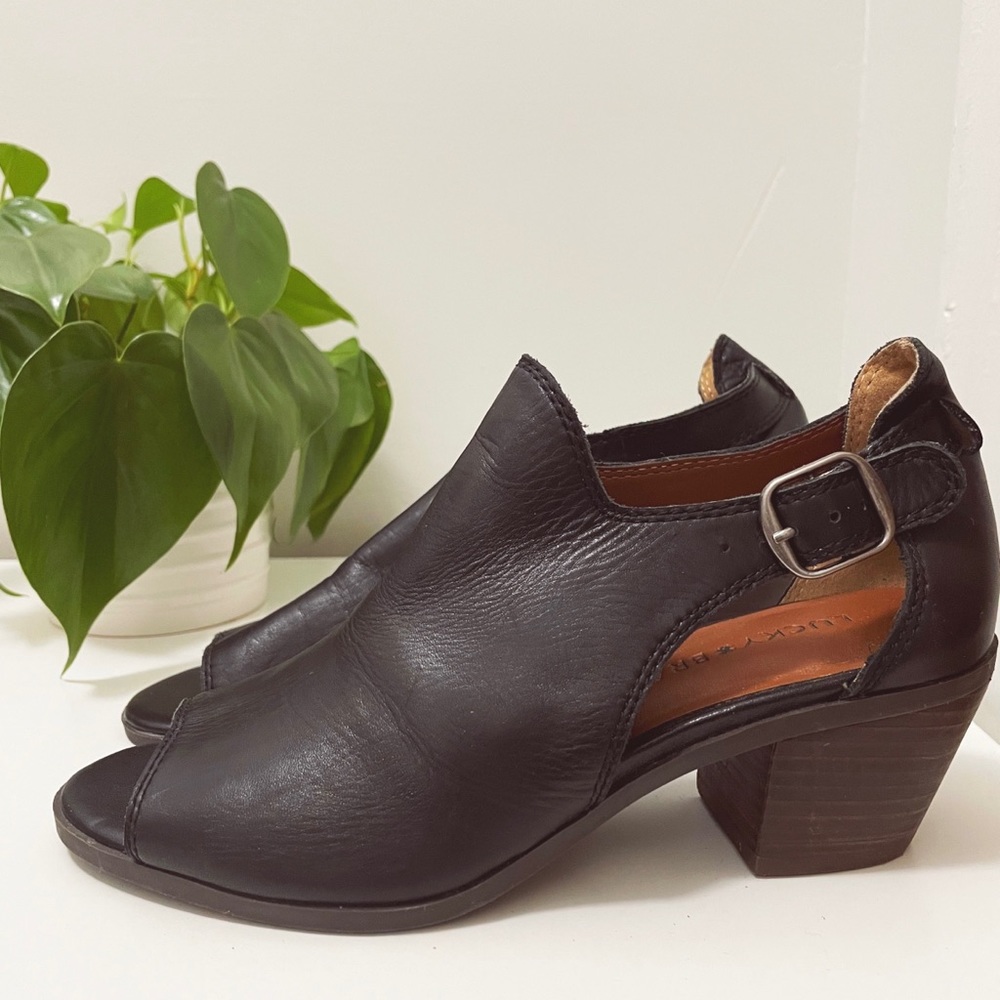 Lucky Brand | Leather | Booties